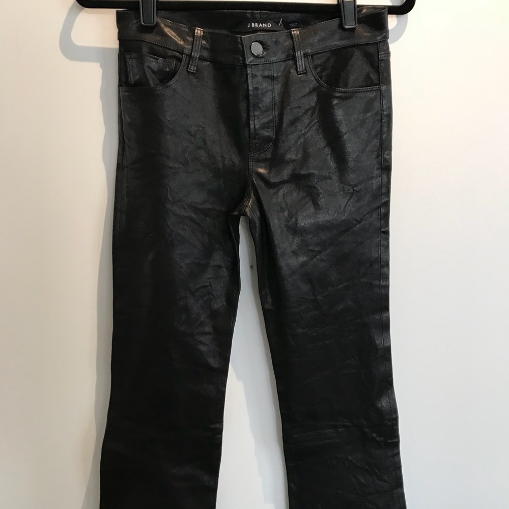 J brand lambskin leather pants NWOT